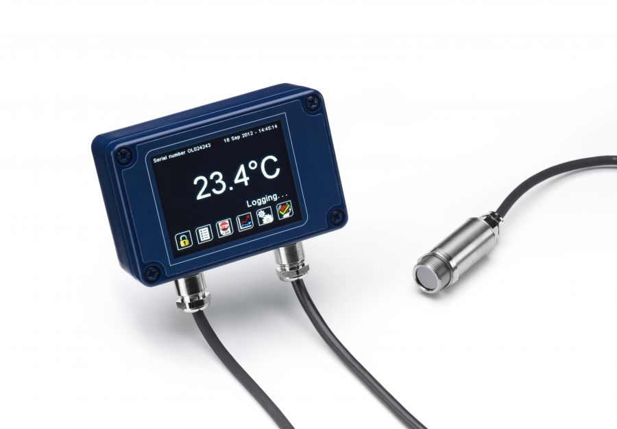 RAYOMATIC 16 微型8-14μm工艺红外测温仪，可选配高环境感应头和触摸屏